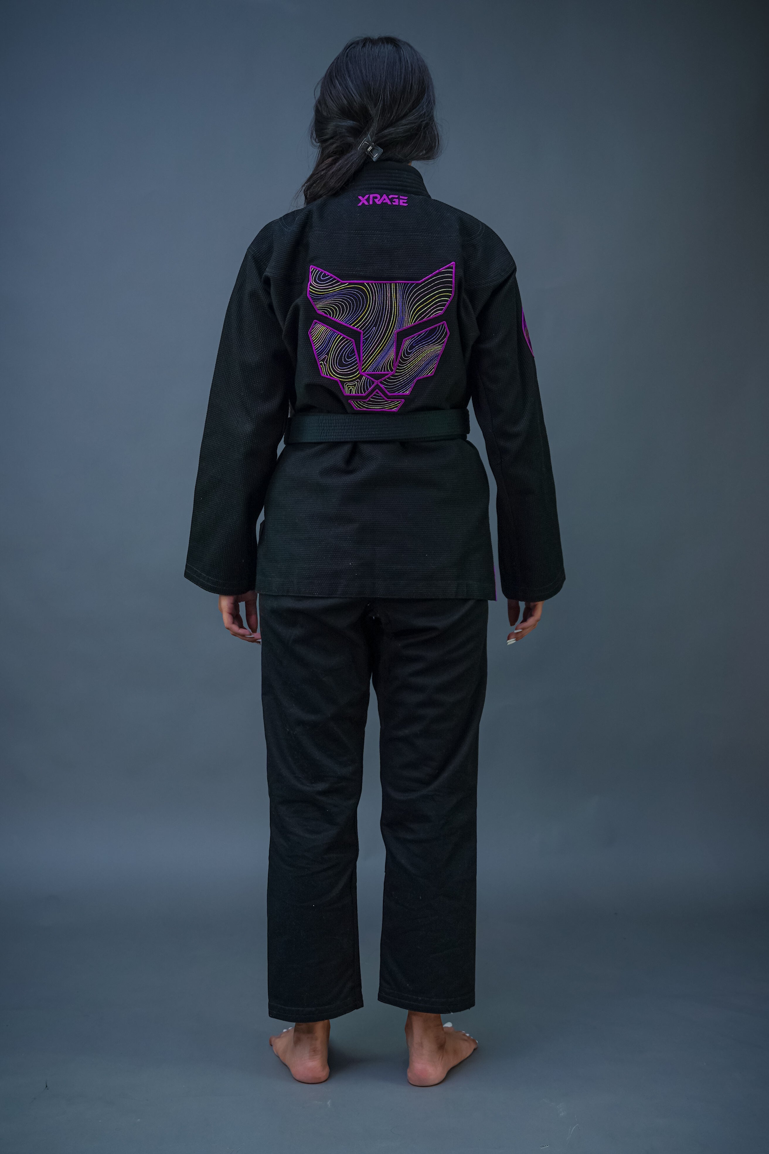 XRage Sports – Premium Women’s Jiu-Jitsu Gi (Black Edition)